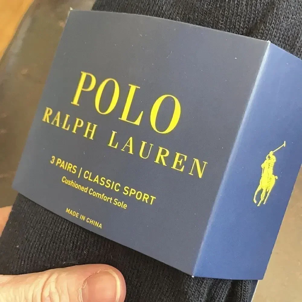 Polo Ralph Lauren Classic Sport No Show Socks 3pk